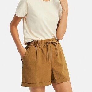 SALE ⬇️ UNIQLO WOMEN LINEN  BLEND RELAXED SHORTS - XS